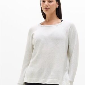 Athleta Coaster Luxe Recover Sweatshirt Navy Size 2X